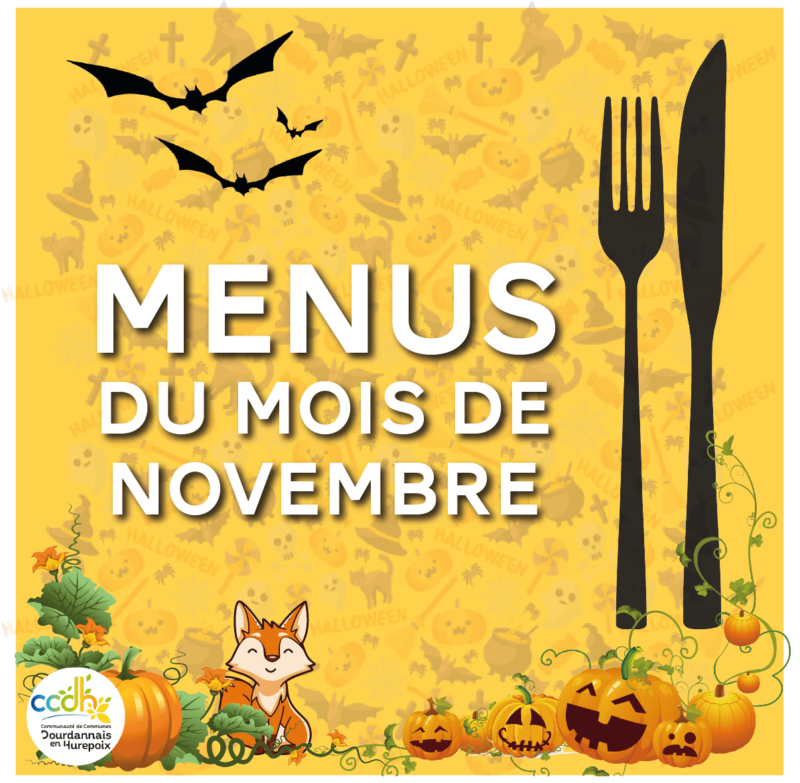 Quels Menus En Novembre ? - CCDH