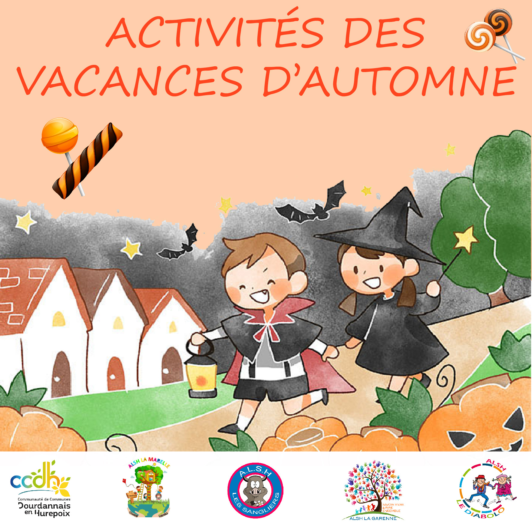 Le programme des vacances d’automne