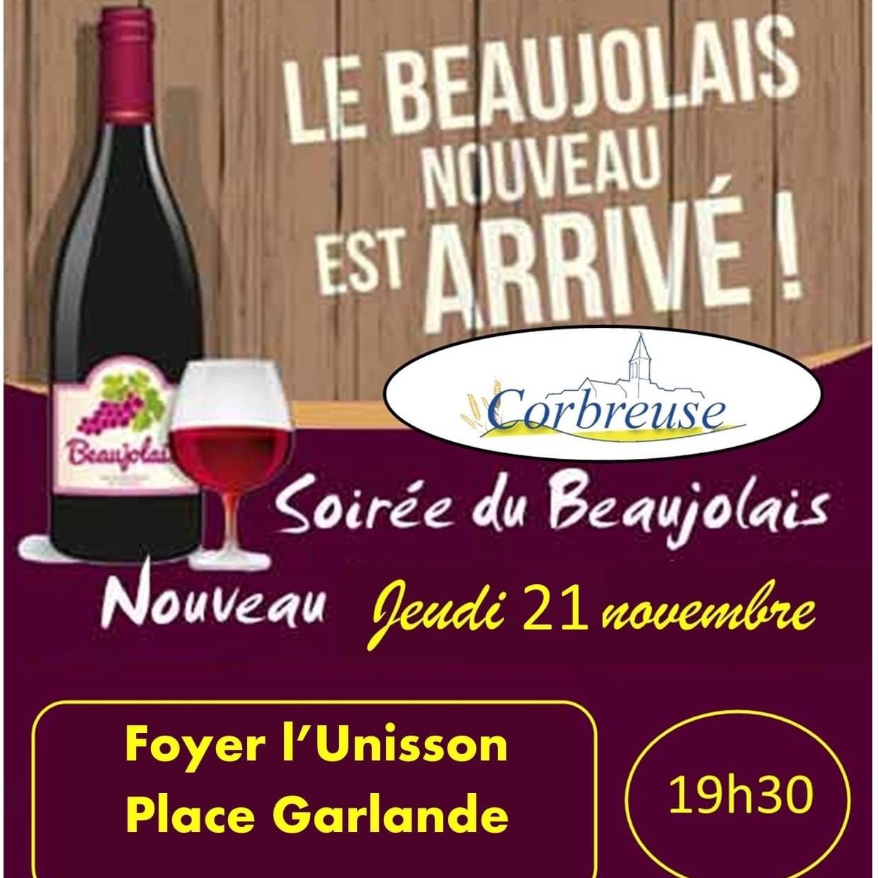 Corbreuse fête le Beaujolais