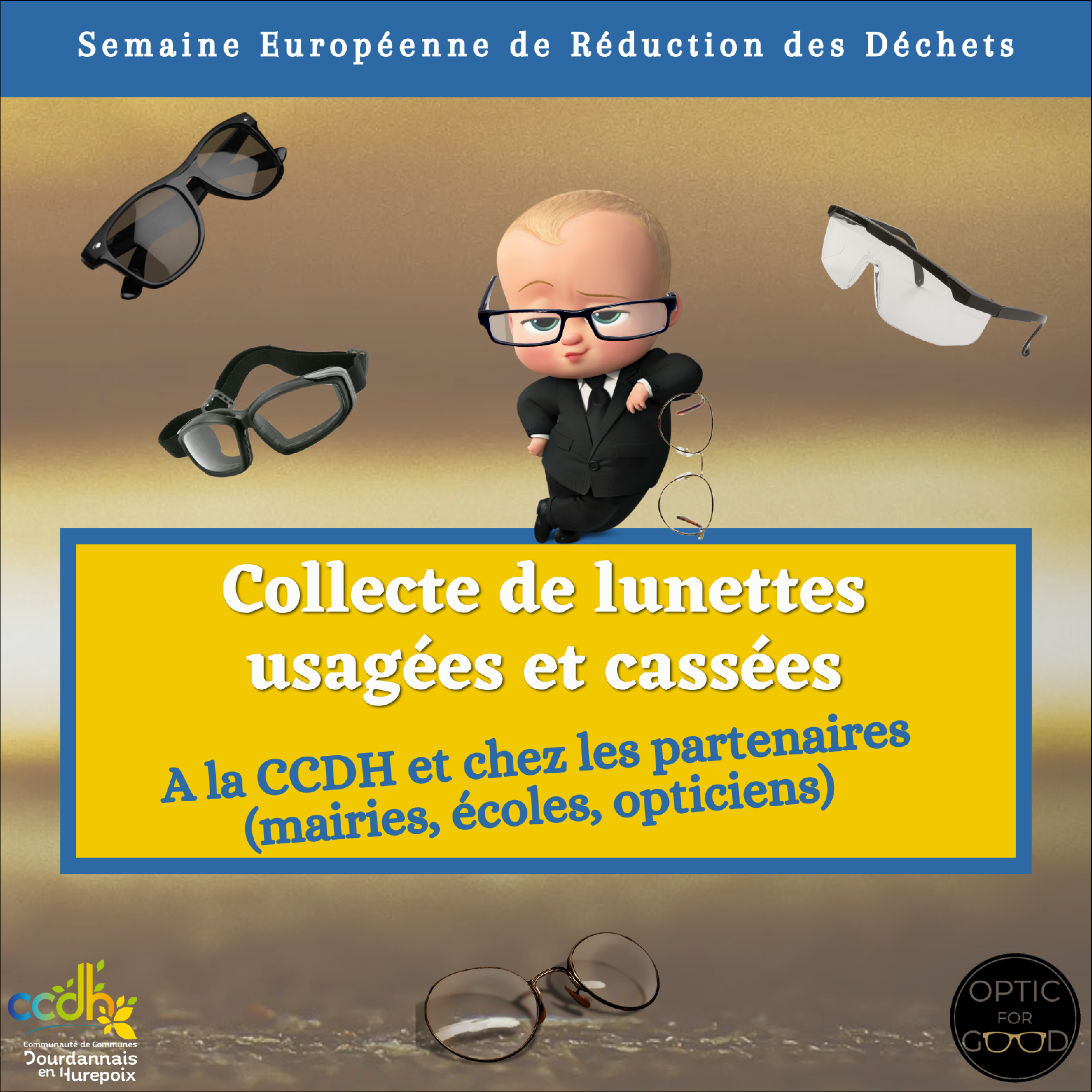 On récupère vos lunettes !